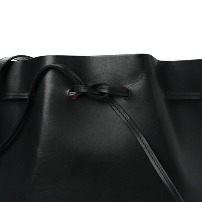 Mansur Gavriel Calfskin Bucket Bag Black Flamma 8 of 15