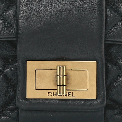 Chanel Sheepskin Mademoiselle Clutch Black 9 of 12