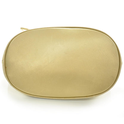 Chanel Lambskin CC Drawstring Bag Gold 5 of 9