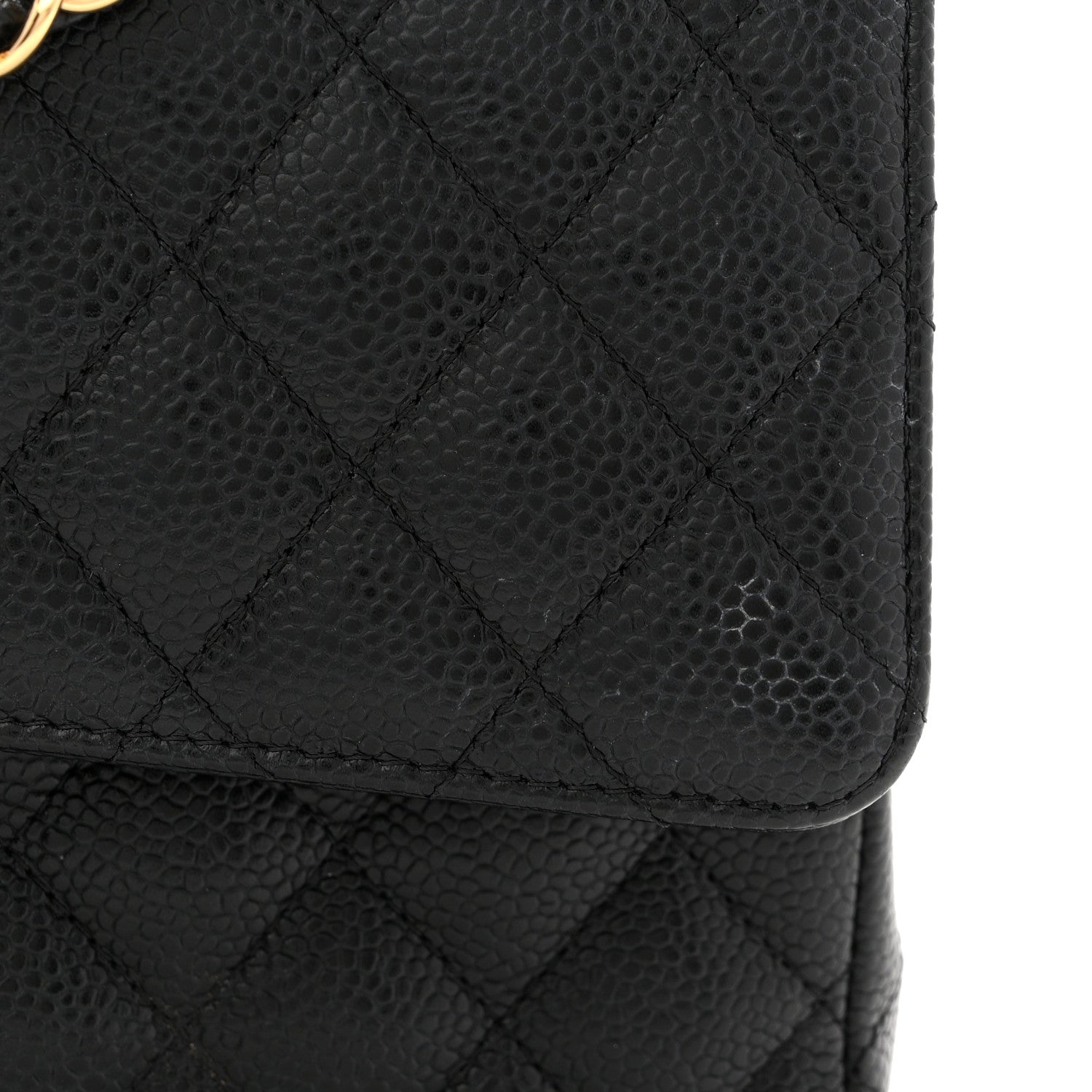 Chanel Caviar Quilted Medium Double Flap Black 11 of 11