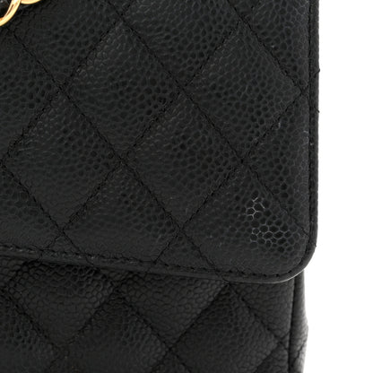 Chanel Caviar Quilted Medium Double Flap Black 11 of 11