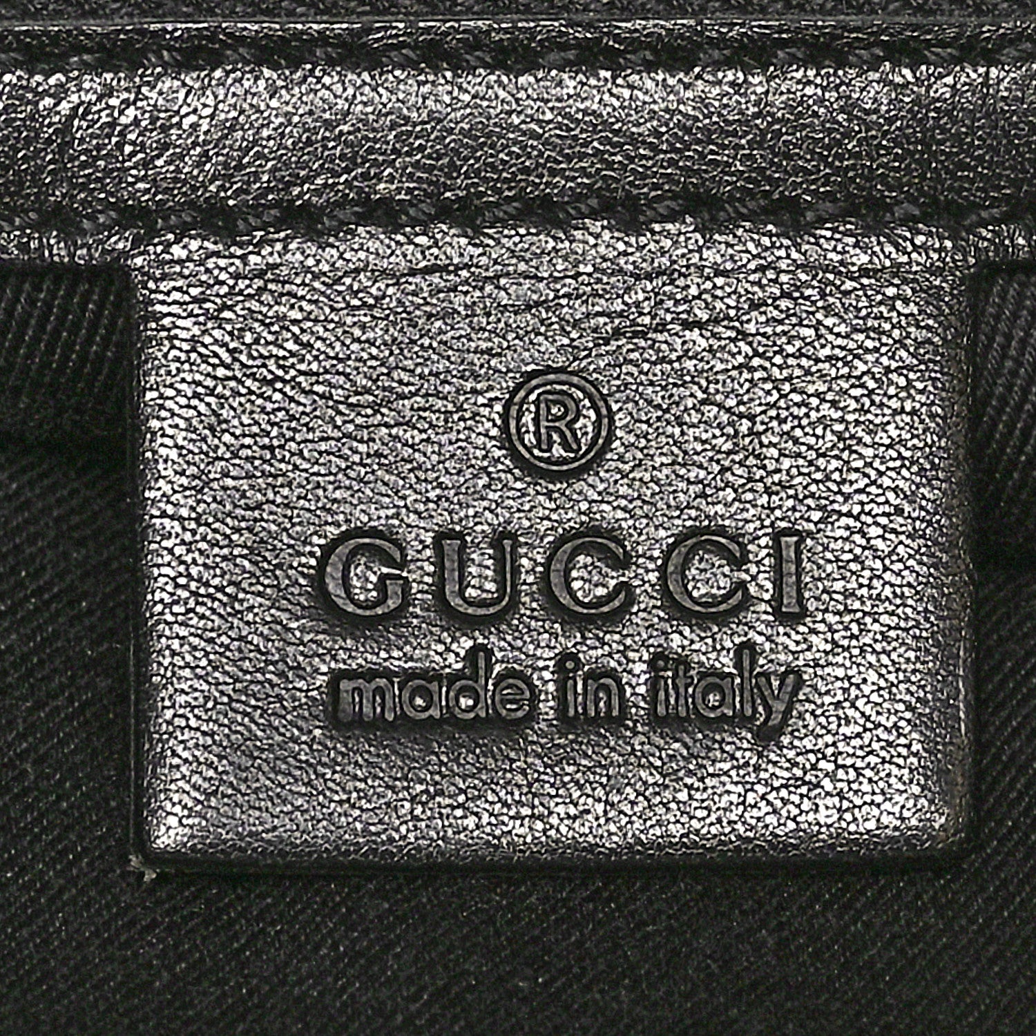 Gucci Monogram Small Bucket Tote Black 6 of 10