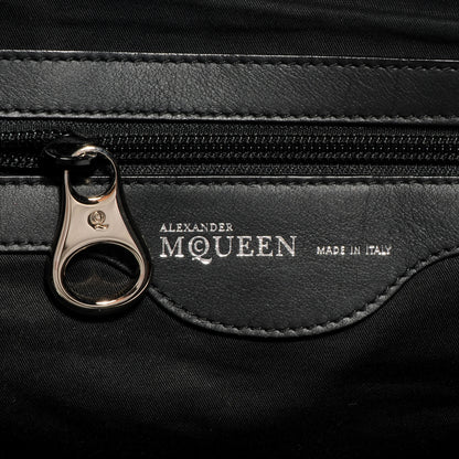 Alexander McQueen Patent Leather Hobo Black 5 of 8