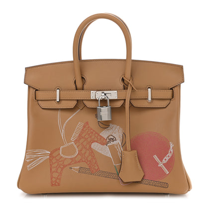 Hermes Swift In & Out Birkin 25 Biscuit 1 of 11