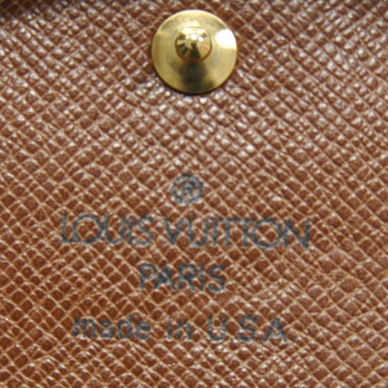 Louis Vuitton Monogram Porte-Monnaie Billets Cartes Credit Wallet 1 of 1