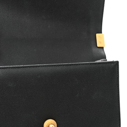Chanel Caviar Quilted Small Boy Flap Black 12 of 13