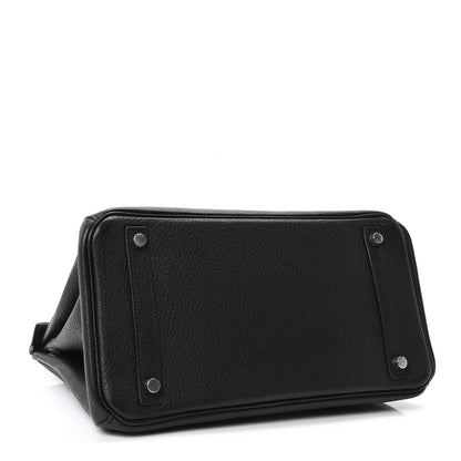 Hermes Togo BIRKIN 30 Black 4 of 10
