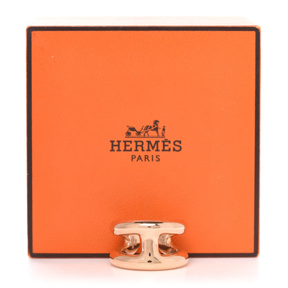 Hermes 18K Rose Gold PM Osmose Ring 47 4 6 of 6