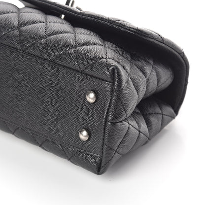 Chanel Caviar Quilted Mini Coco Handle Flap Black 10 of 10