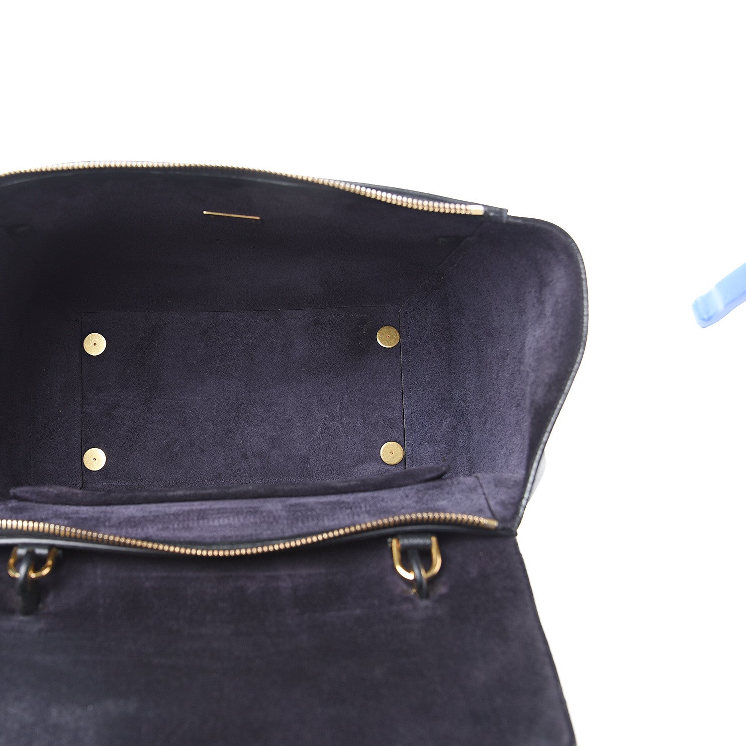 Celine Grained Calfskin Mini Belt Bag Black 4 of 11
