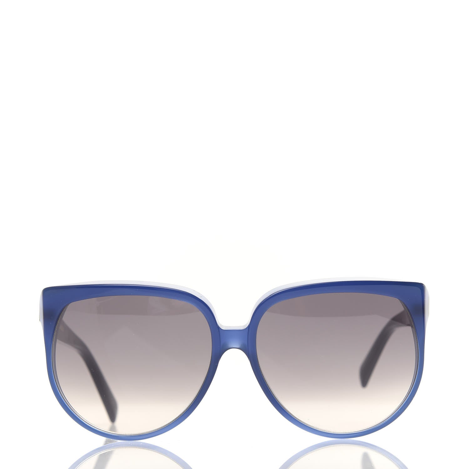 Celine Acetate Oversized Sunglasses CL400481 Blue 2 of 6