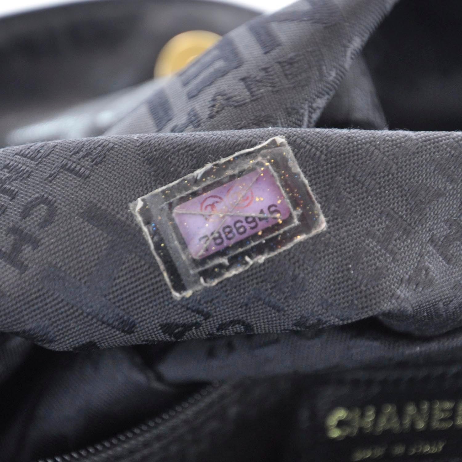 Chanel Lambskin Small Olsen Shoulder Bag Black 9 of 9