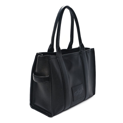 Marc Jacobs Grained Calfskin Large The Tote Bag Black 3 of 11