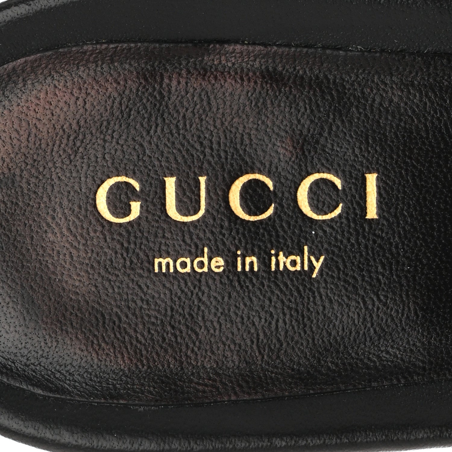 Gucci Nappa Matelasse GG Marmont 75mm Slide Sandals 37 Black 7 of 10