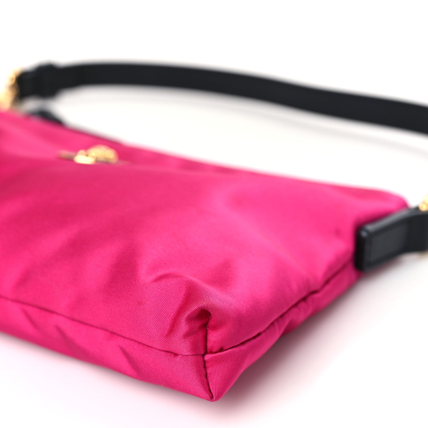 Nylon Medusa Pochette Flamingo Black