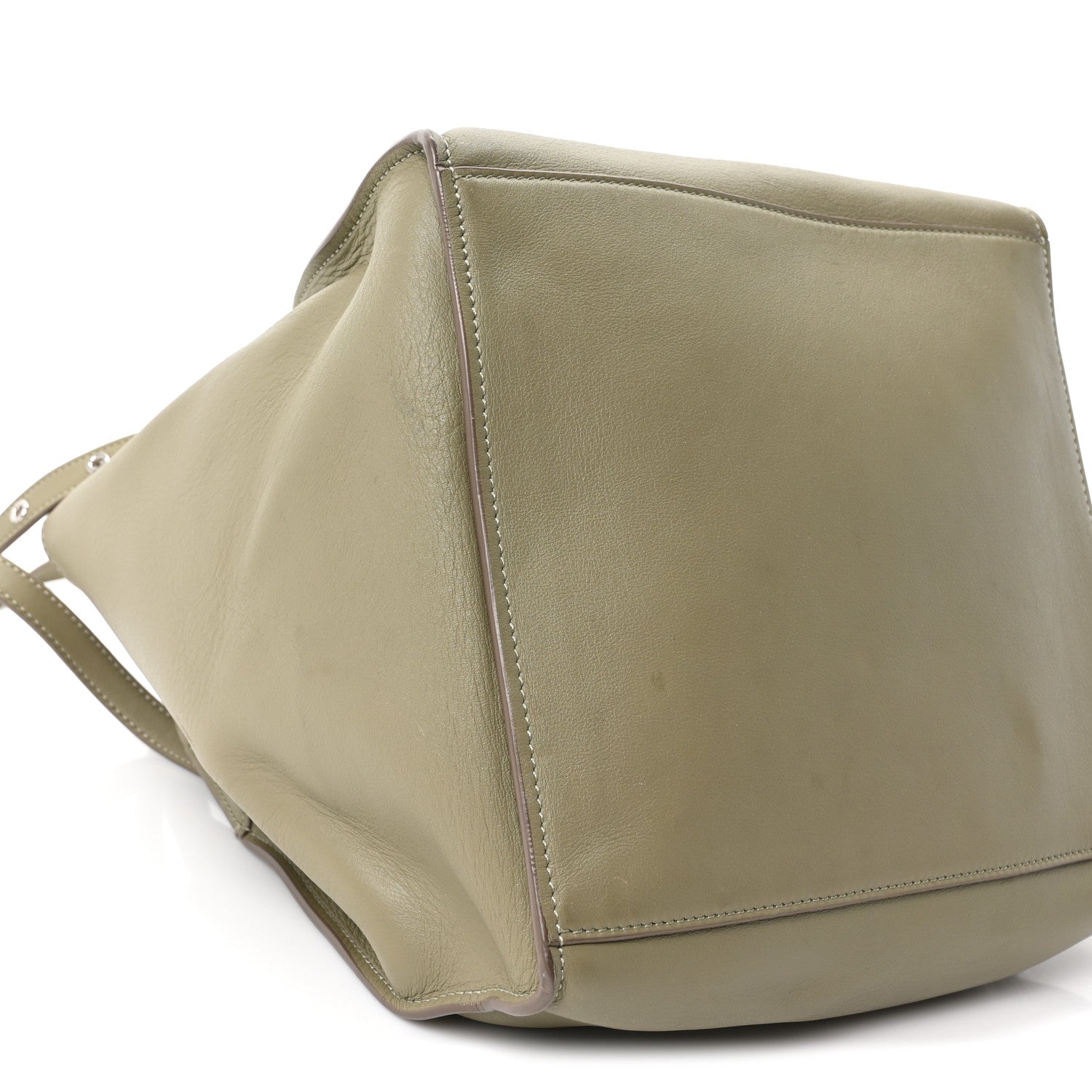 Celine Supple Grained Calfskin Small Big Bag Sage 9 of 10