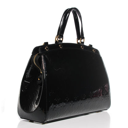 Louis Vuitton Vernis Brea MM Black 3 of 7