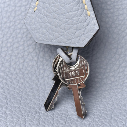Hermes Togo Birkin 35 Bleu Lin 30 of 33
