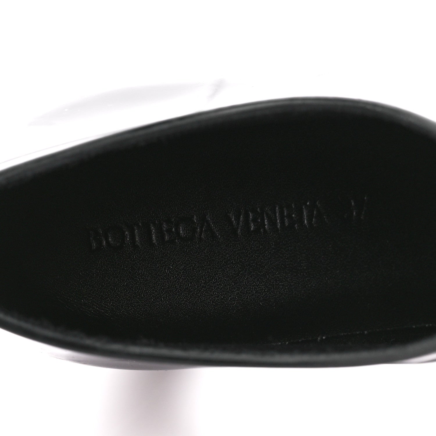Bottega Veneta Rubber Shine Ankle Boots 37 Black 7 of 7