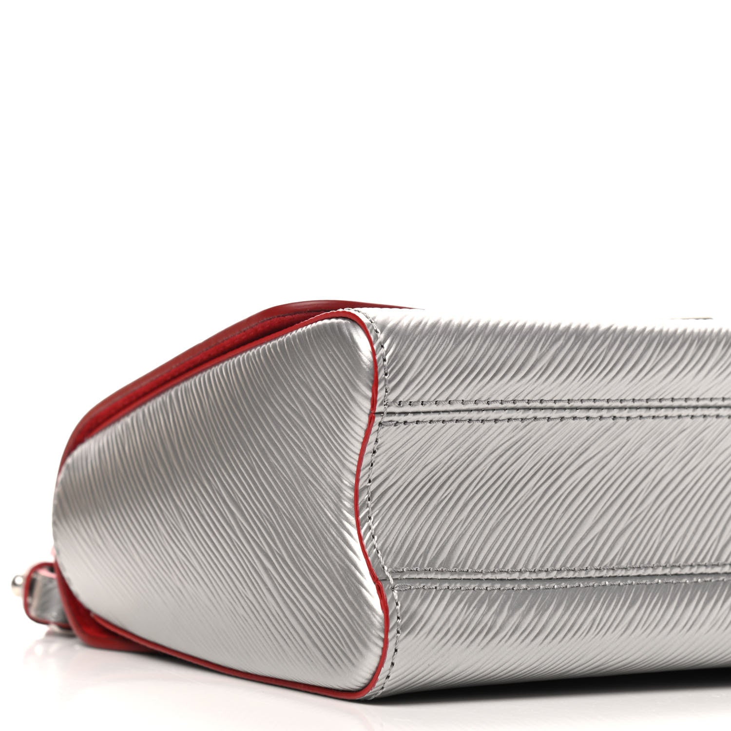 Louis Vuitton Epi Braided Twist Shoulder Bag MM Rainbow Silver 5 of 8
