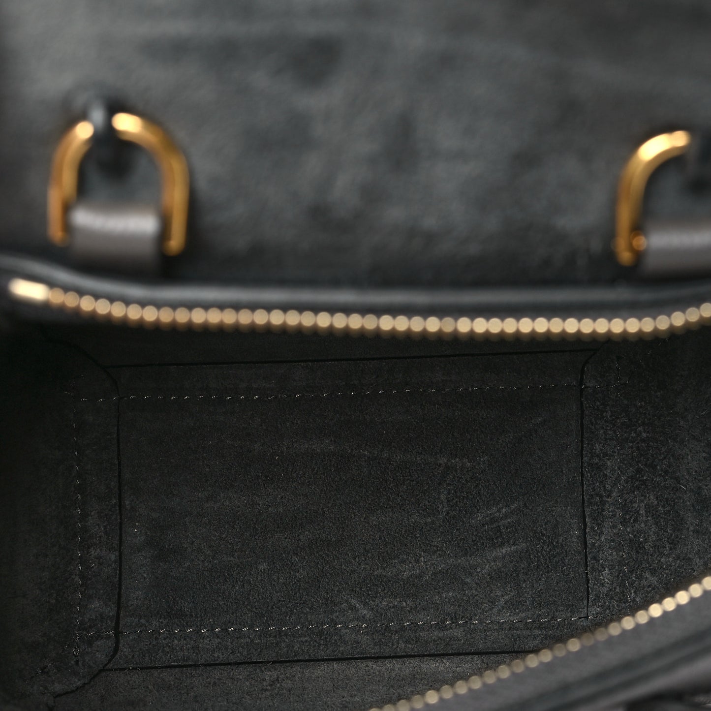 Grained Calfskin Pico Belt Bag Grey