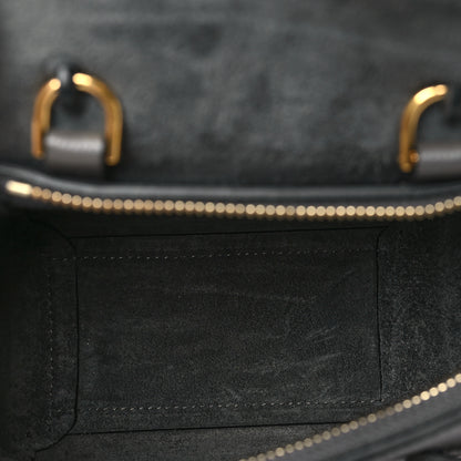 Celine Grained Calfskin Pico Belt Bag Grey 5 of 10