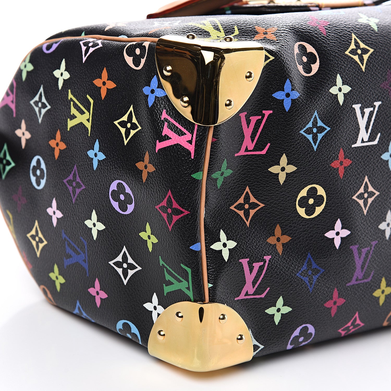Louis Vuitton Monogram Multicolor Speedy 30 Black 7 of 11