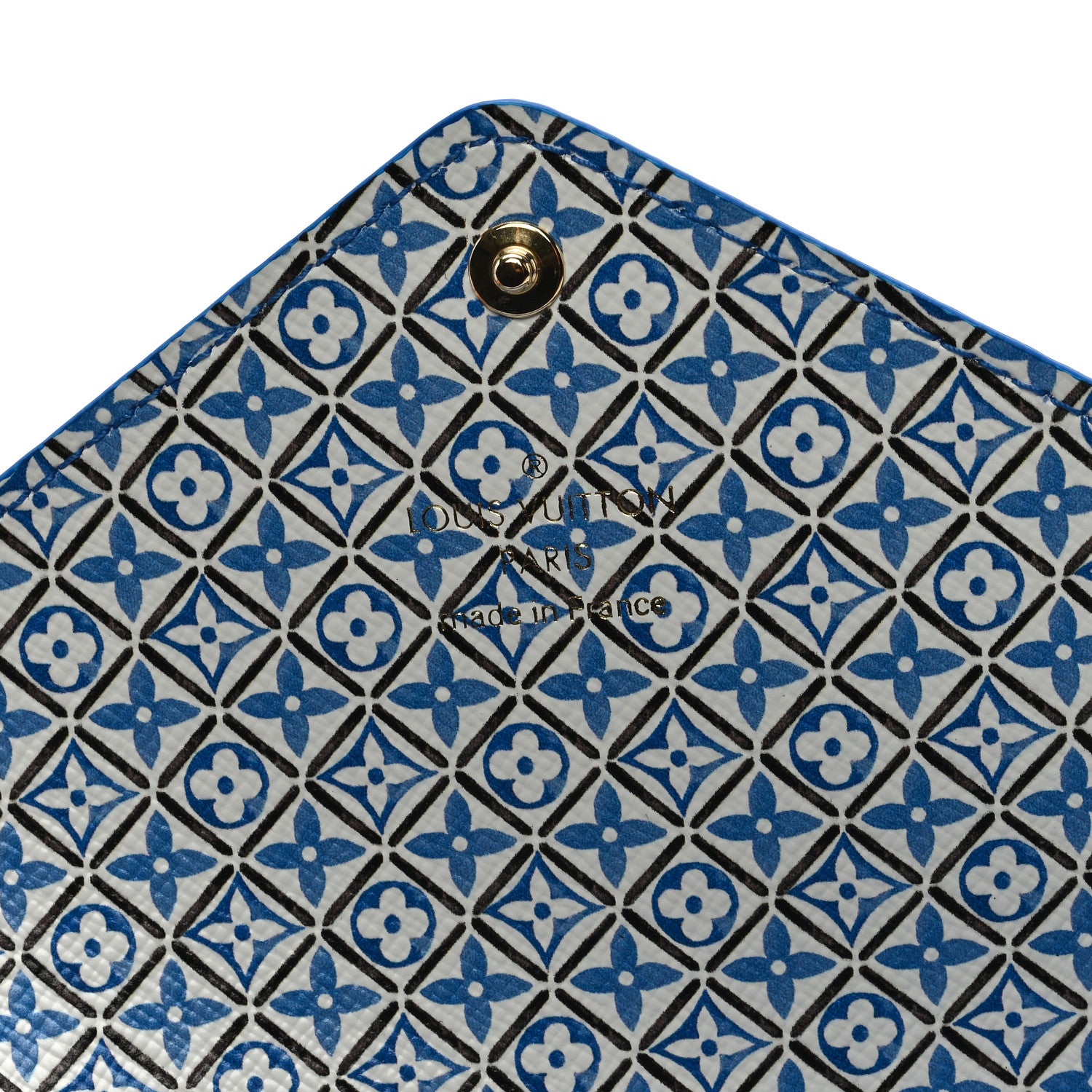Louis Vuitton Monogram Giant By The Pool Kirigami Pochette Set Blue Rose Beige 7 of 7