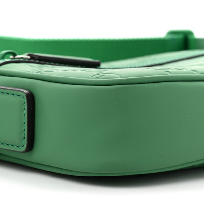 Gucci Rubber Effect Monogram GG Crossbody Bag New Shamarock 9 of 10