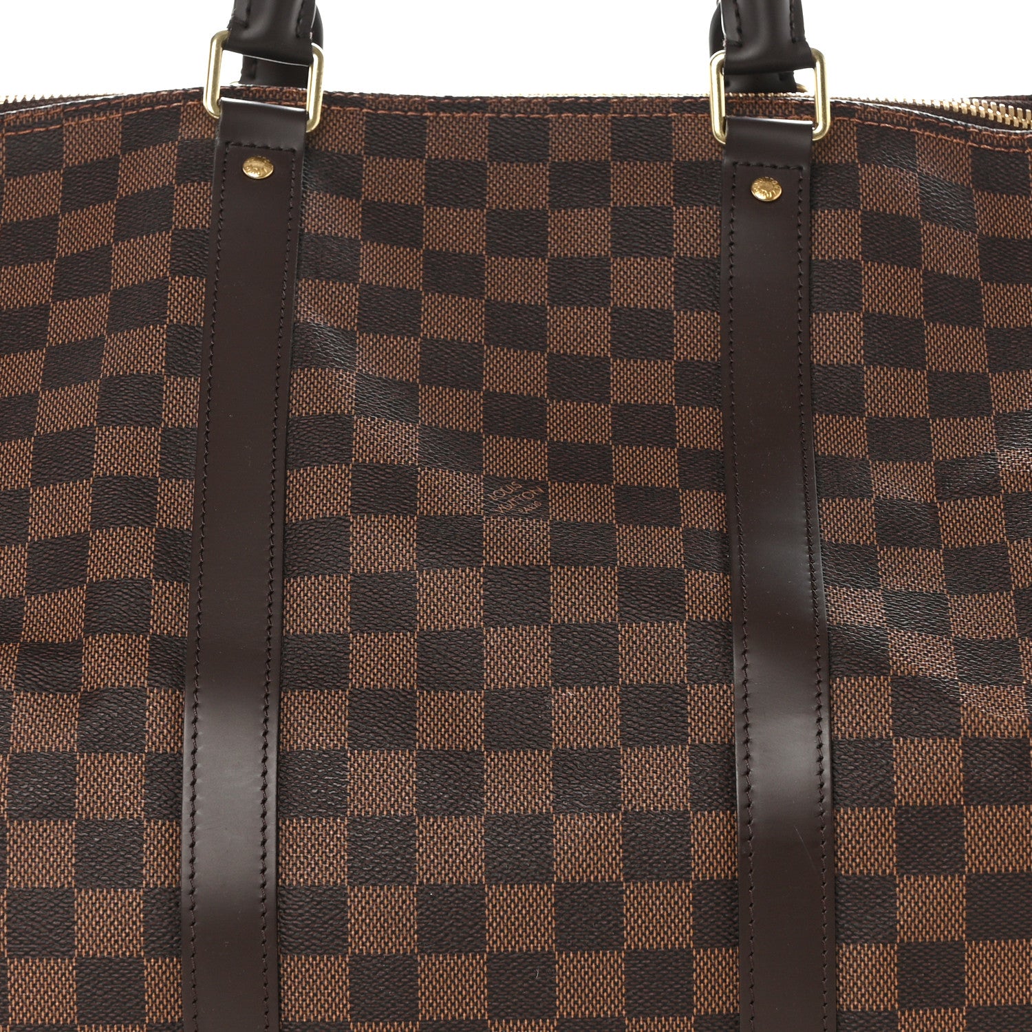 Louis Vuitton Damier Ebene Keepall Bandouliere 55 7 of 9