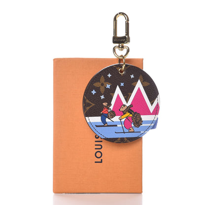 Louis Vuitton Monogram 2018 Christmas Animation Bears Bag Charm Key Ring 4 of 4