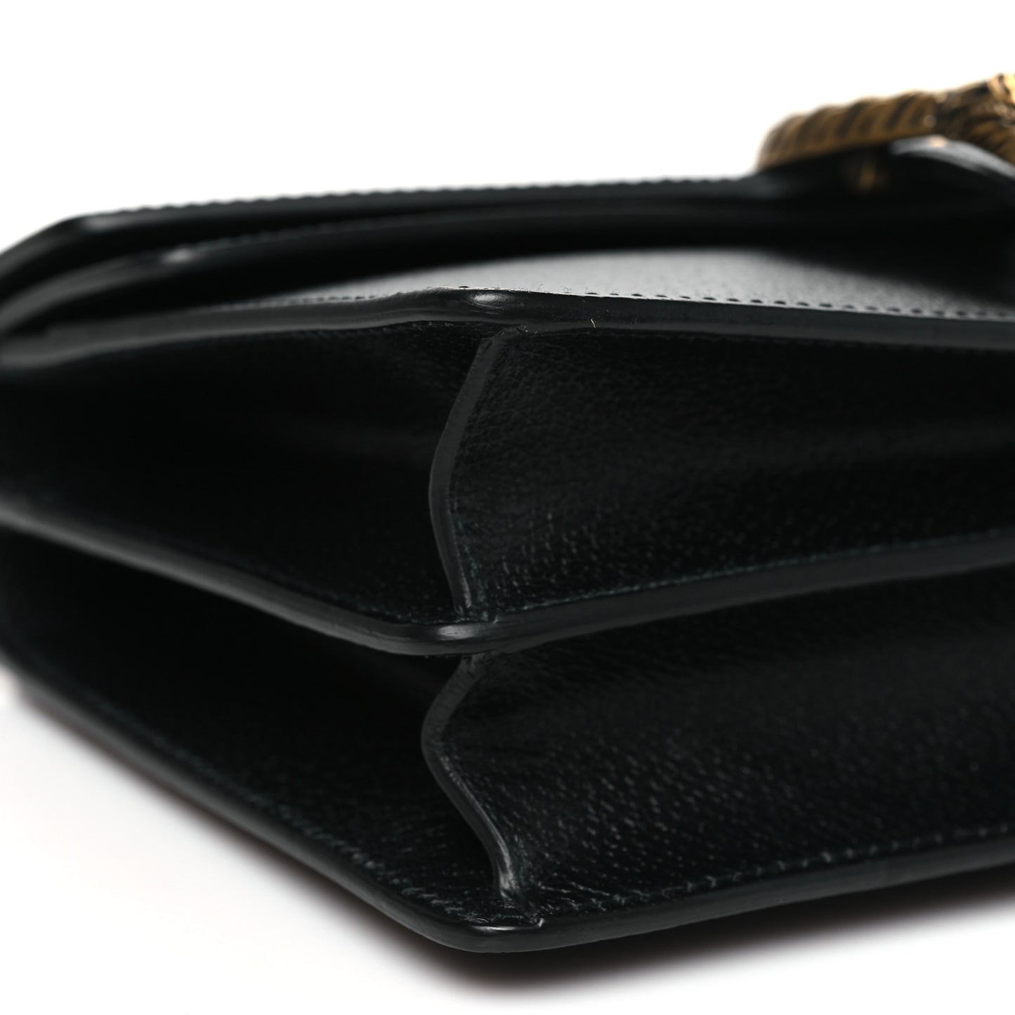 Calfskin Web Small Dionysus Shoulder Bag Black