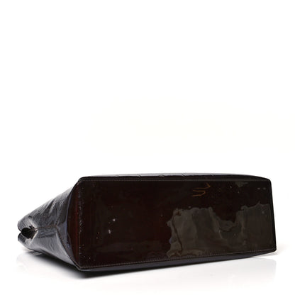 Louis Vuitton Vernis Wilshire MM Amarante 4 of 15