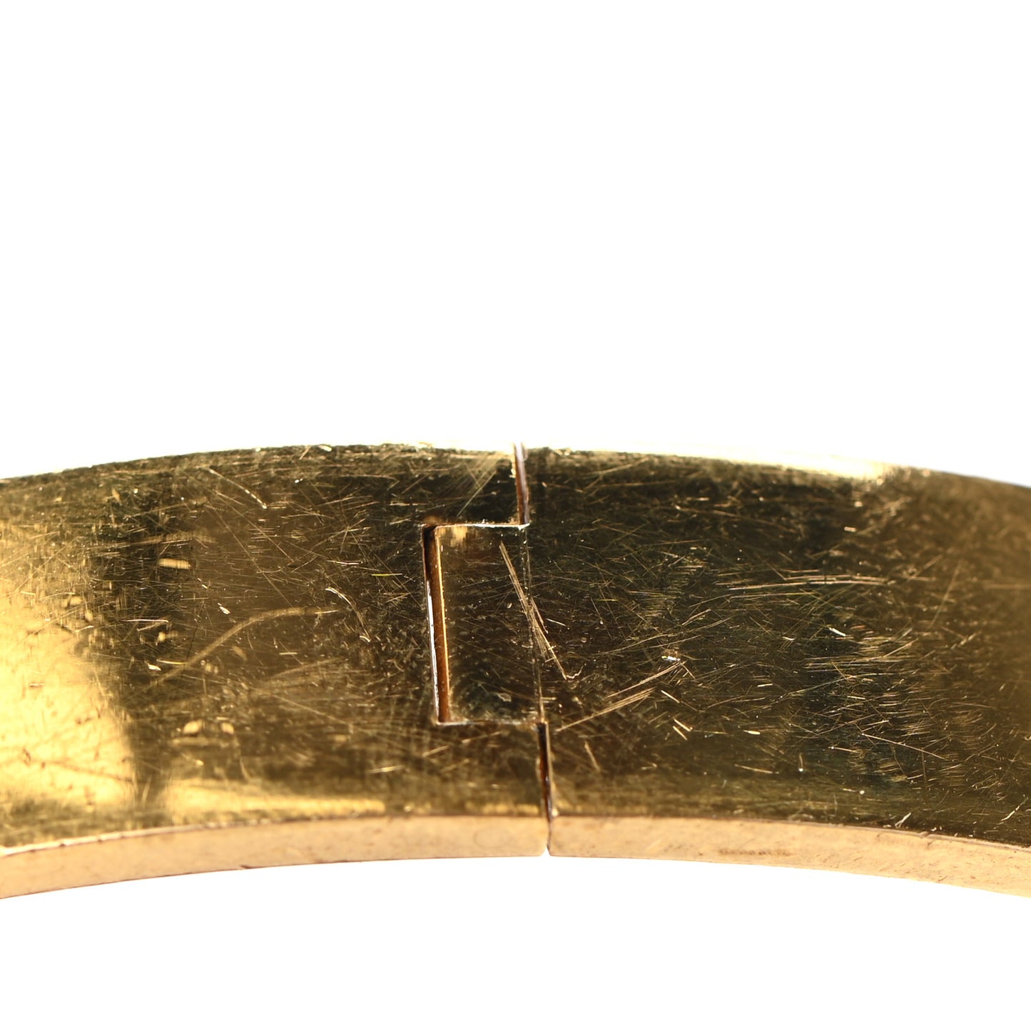 Enamel Narrow Clic Clac H Bracelet PM Red