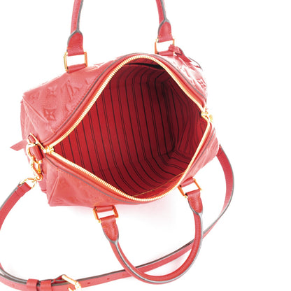 Louis Vuitton Empreinte Speedy Bandouliere 25 Cherry 5 of 15