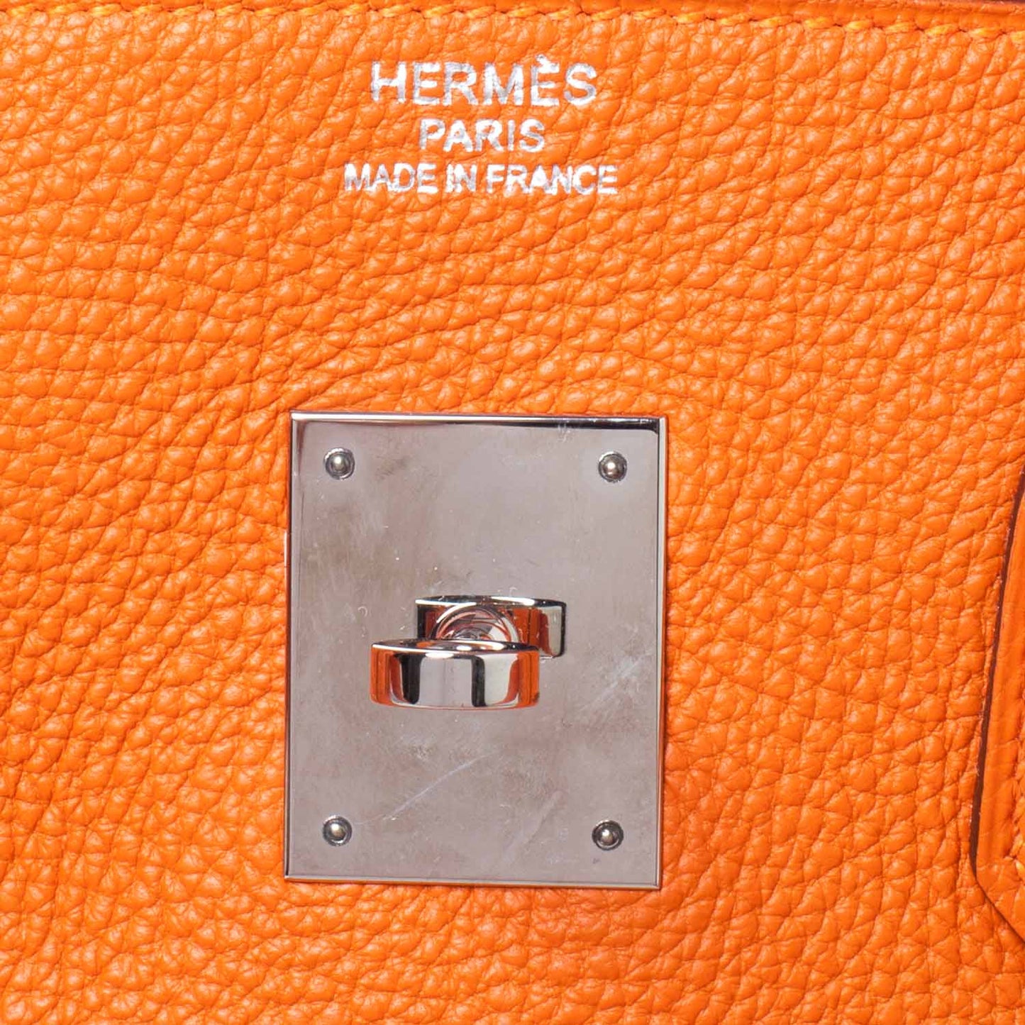 Togo Birkin 35 Orange