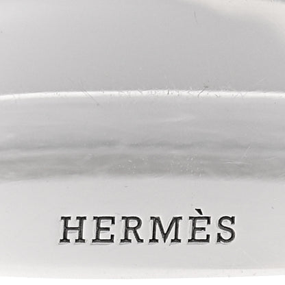 Hermes 18K White Gold Diamond Constance Amulettes Pendant Necklace 4 of 7
