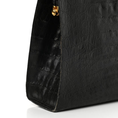 Nancy Gonzalez Crocodile Tote Black 13 of 17