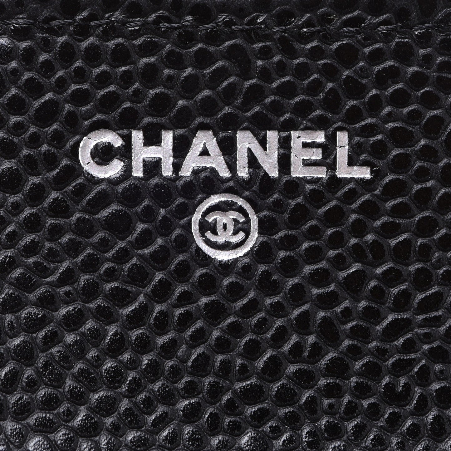 Caviar Quilted Compact Flap Wallet Black