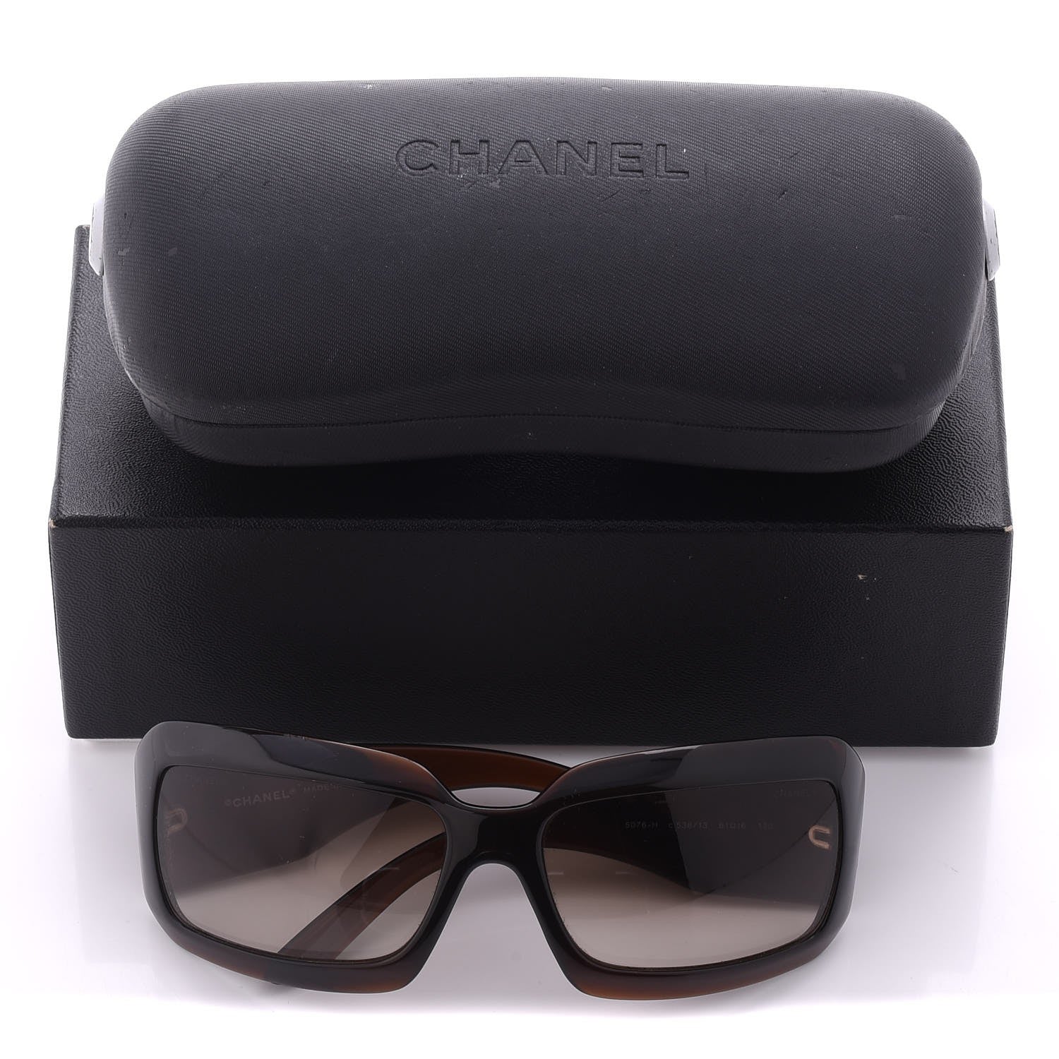 Chanel Mother of Pearl Sunglasses 5076 Brown 8 of 8