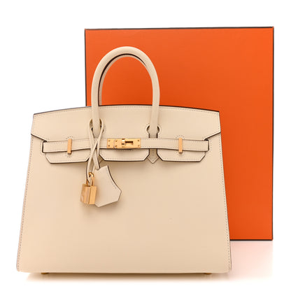 Hermes Epsom Birkin Sellier 25 Nata 12 of 12