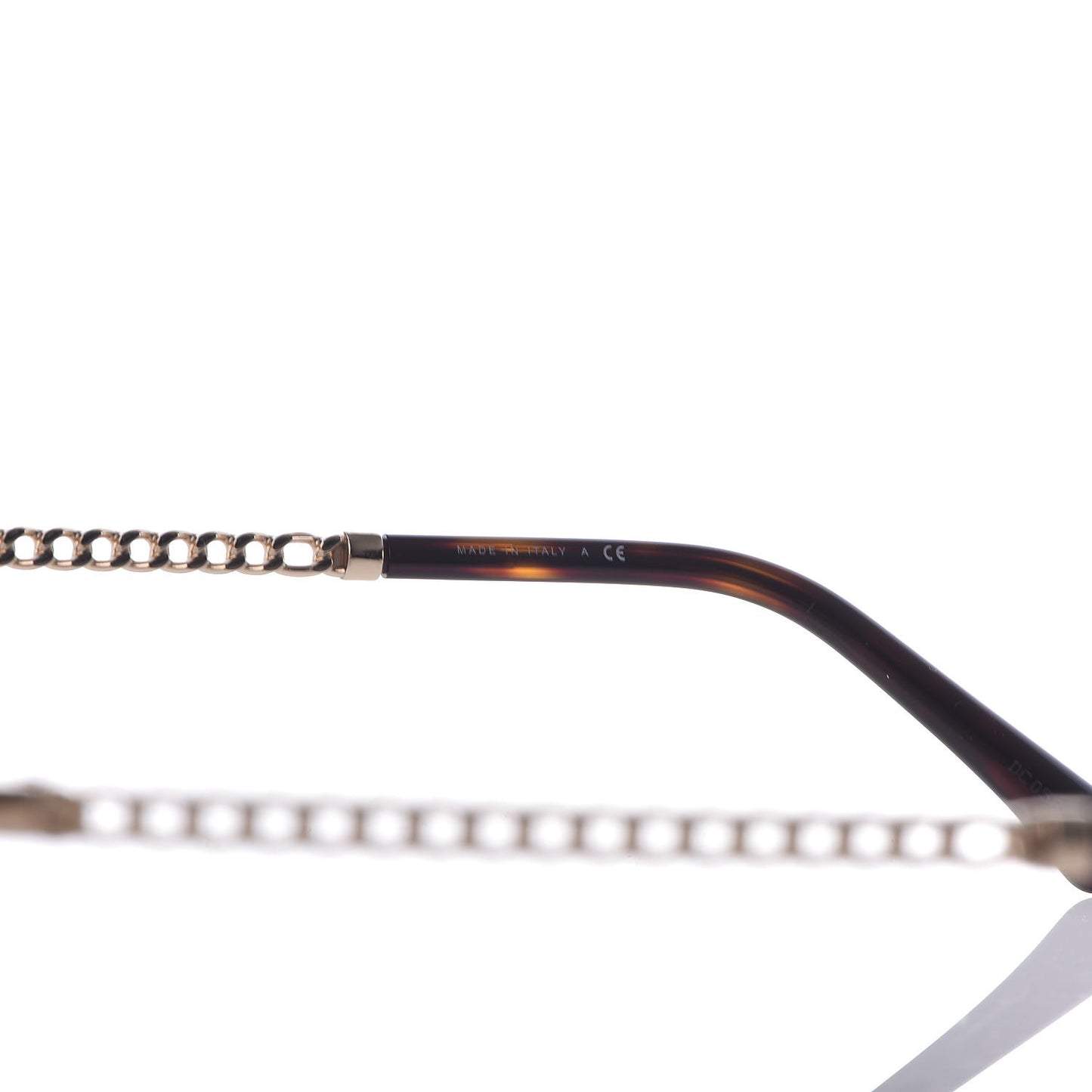 Chain Round Sunglasses 4245 Light Brown