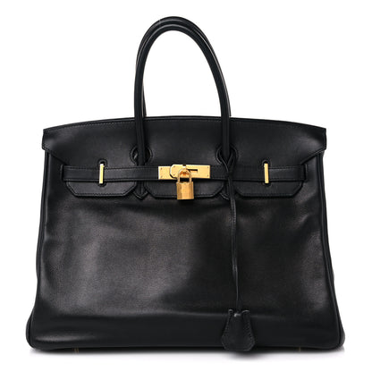 Hermes Swift Birkin 35 Black 1 of 22