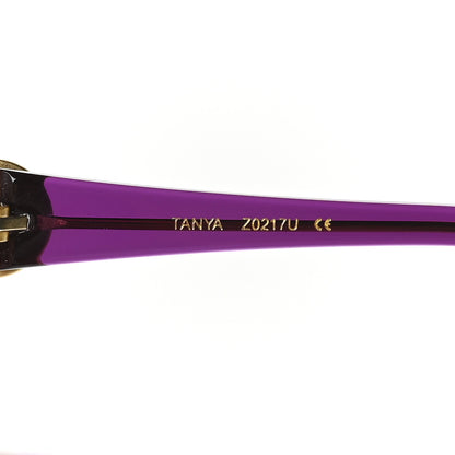 Louis Vuitton Tanya Sunglasses Z0217U Purple 6 of 8