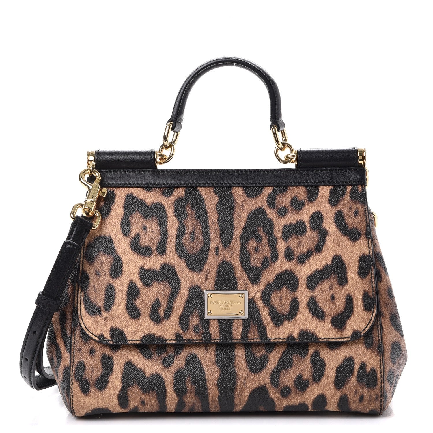 Dolce & Gabbana Leo Crepe Medium Miss Sicily Satchel Naturale 1 of 6