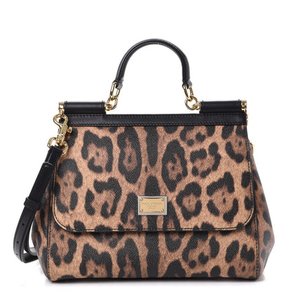 Dolce & Gabbana Leo Crepe Medium Miss Sicily Satchel Naturale 1 of 6