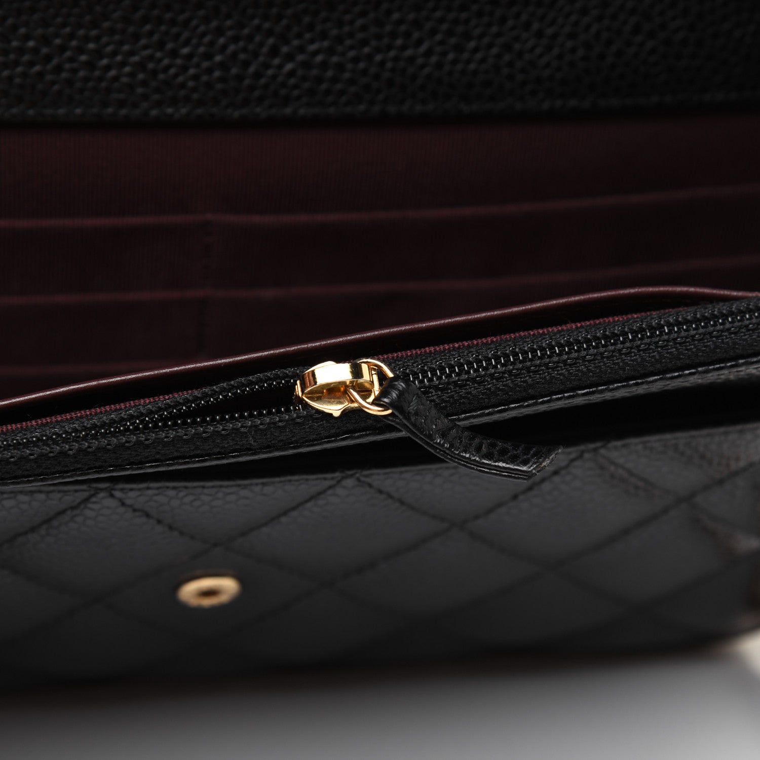 Chanel Caviar Quilted Wallet On Chain WOC Black 13 of 19