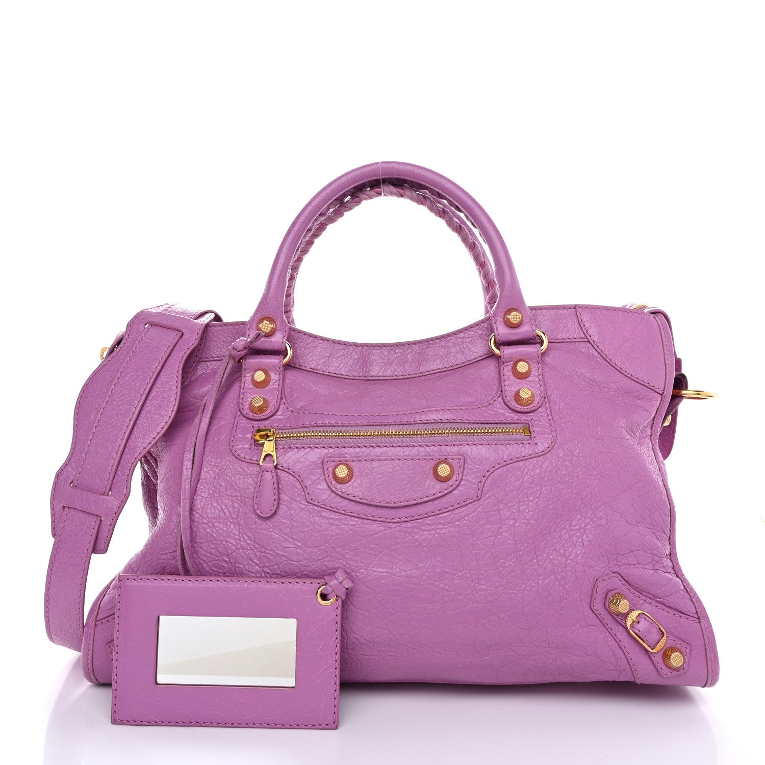 Balenciaga Agneau Giant 12 Gold Hardware City Rose Berlingot 3 of 11