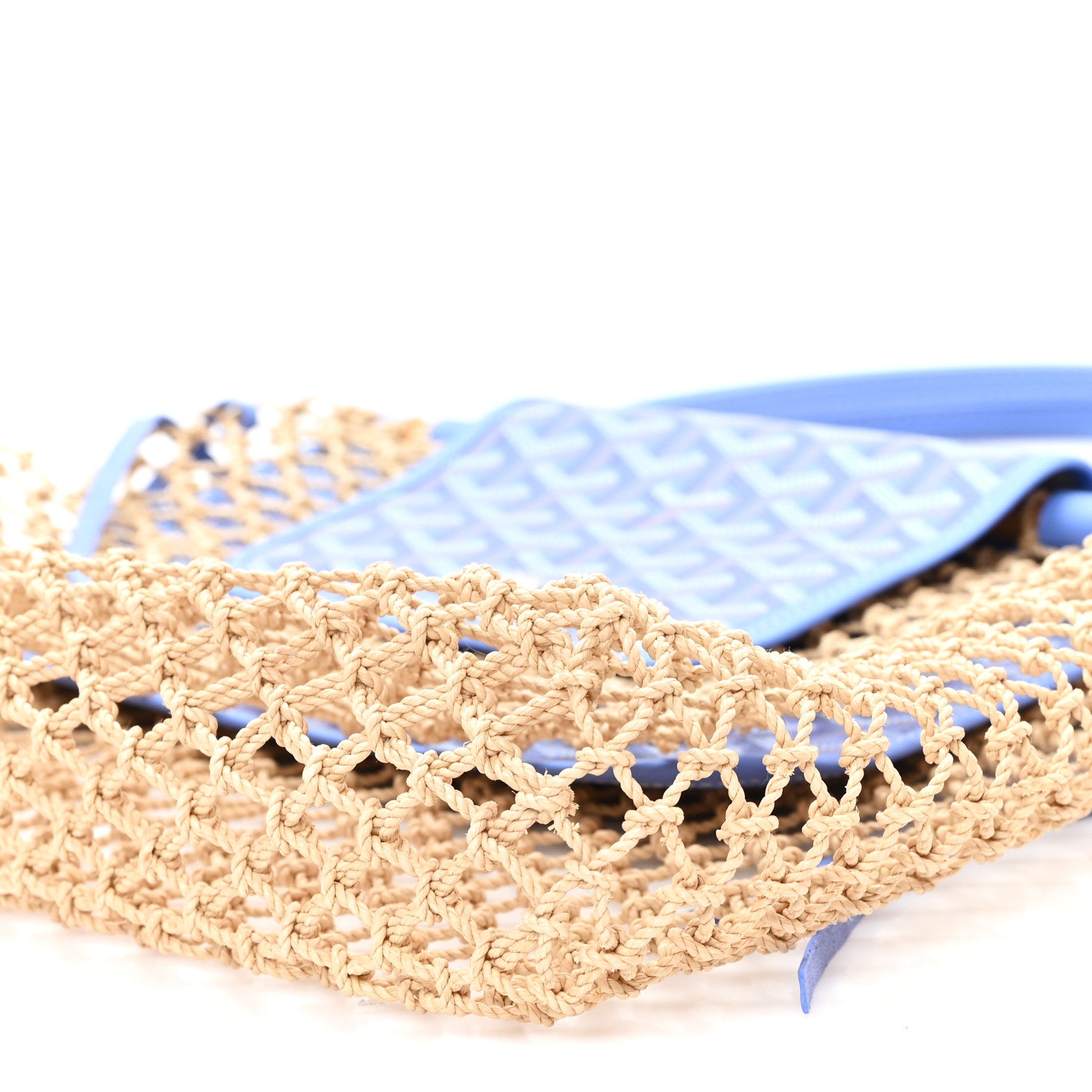Goyard Goyardine Net Aligre Tote Light Blue 10 of 10