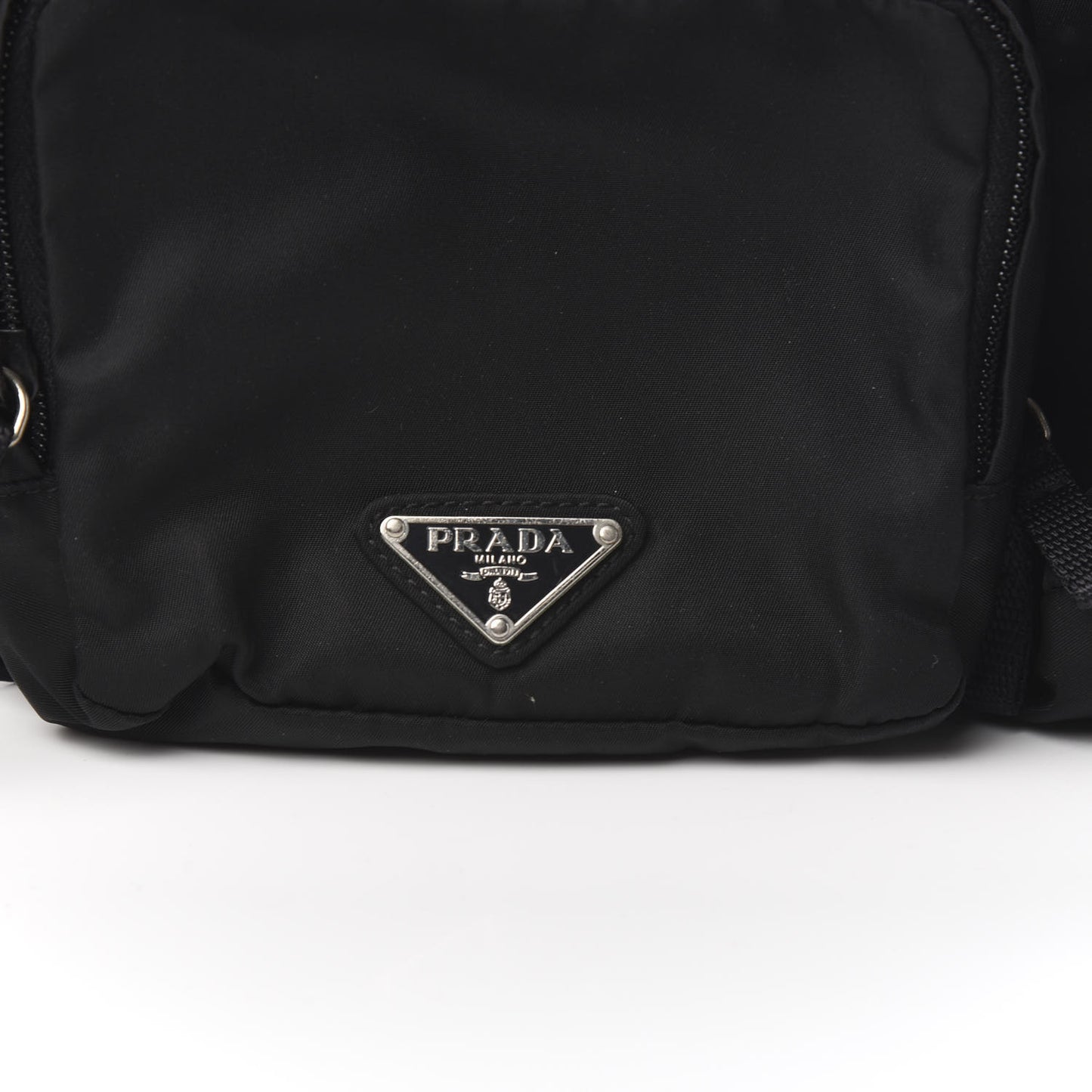 Tessuto Nylon Belt Bag Black